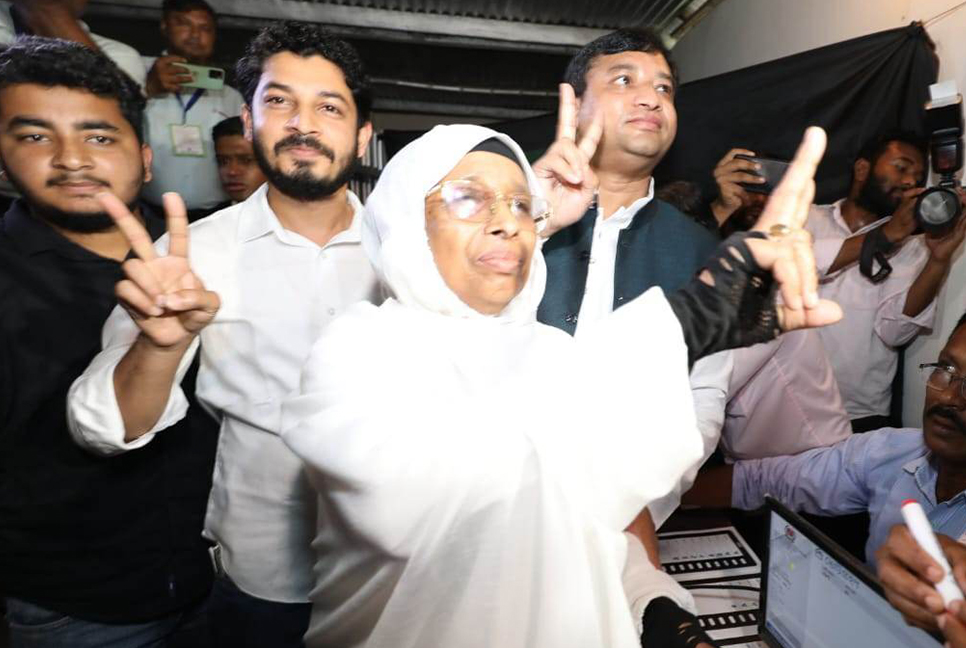 গাজীপুর সিটির নতুন মেয়র জায়েদা খাতুন