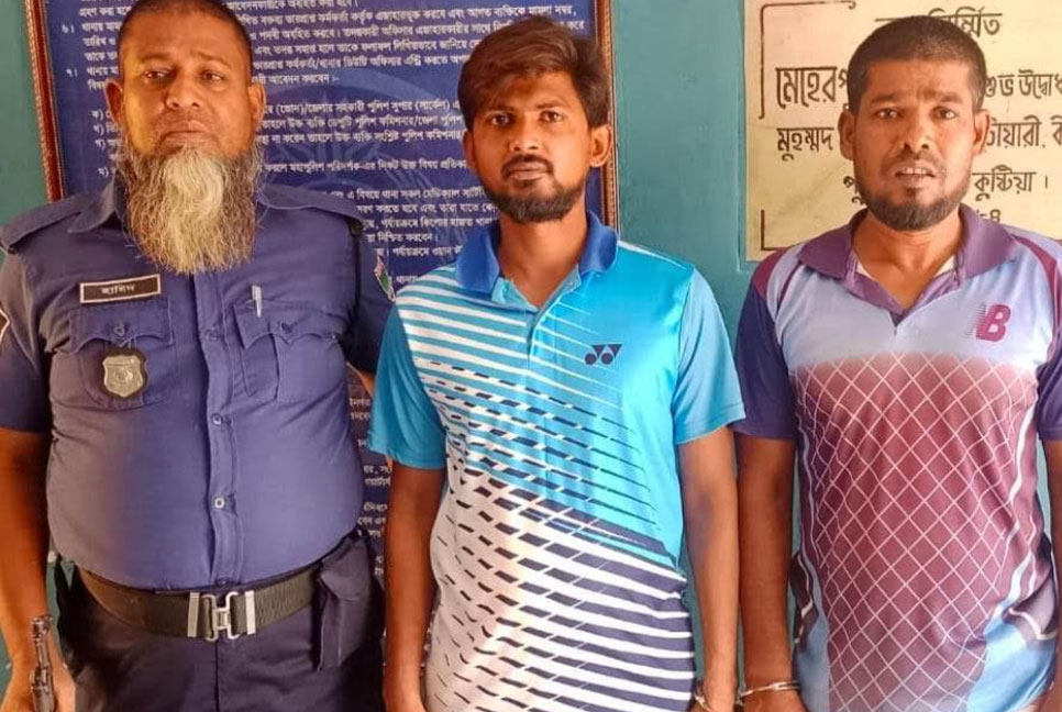 মেহেরপুরে ককটেলসহ দুই বিএনপি কর্মী আটক