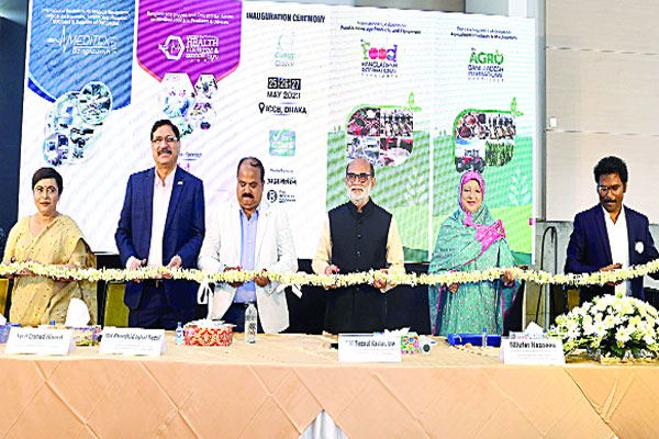 বসুন্ধরায় তিন দিনব্যাপী ফুড অ্যান্ড এগ্রো এক্সপো শুরু