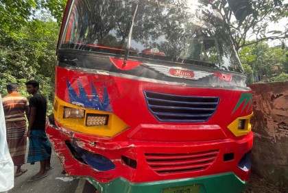 বাস-অটোরিকশার মুখোমুখি সংঘর্ষ, ভাই-বোন নিহত

