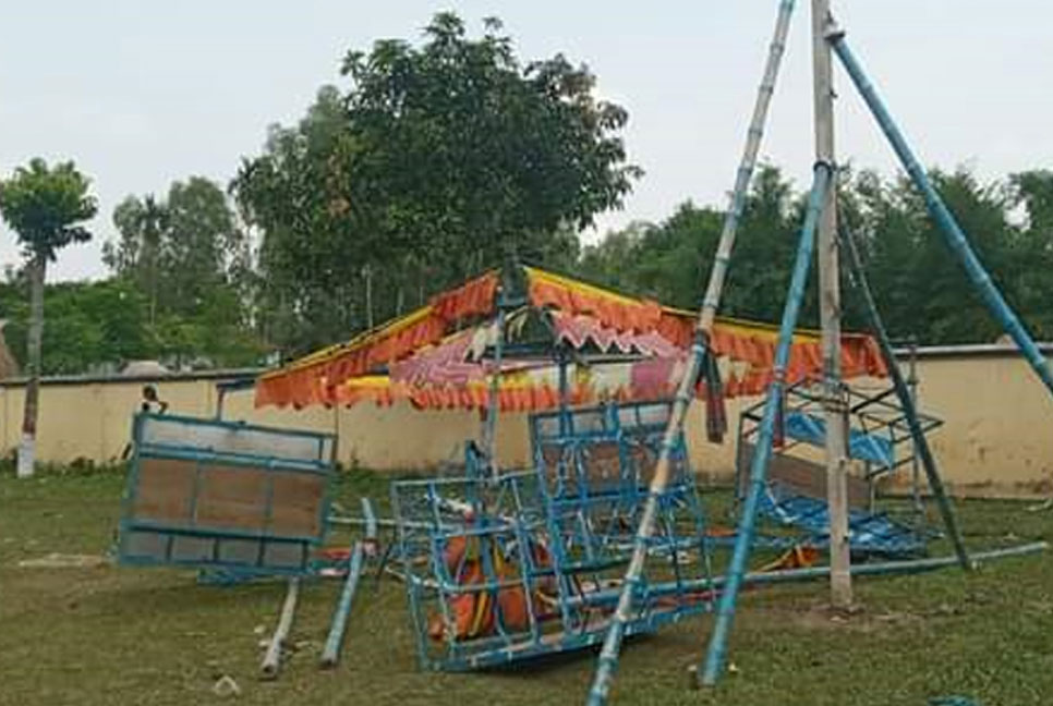 বগুড়ায় নাগরদোলা ভেঙে আহত ১৬