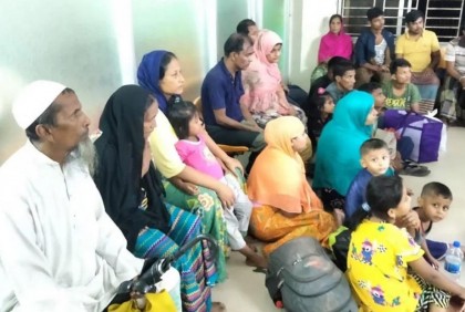 অনুপ্রবেশকালে শিশুসহ ১৮ রোহিঙ্গা উদ্ধার, ৫ দালাল আটক