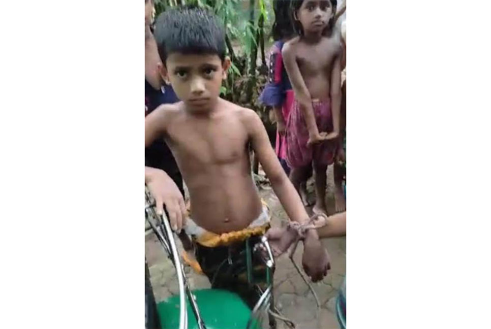 হবিগঞ্জে ৪ শিশুকে বেঁধে নির্যাতনের অভিযোগ