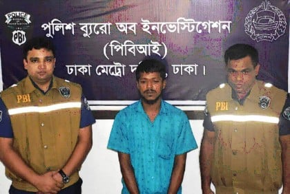 মাদক কারবারিদের ধরিয়ে দেওয়ায় হত্যা : মূল আসামি শ্বশুরবাড়ি থেকে গ্রেফতার

