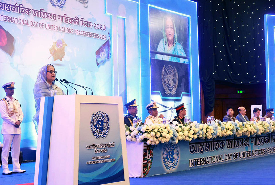শান্তিপূর্ণ পরিবেশের কারণেই ভোটের অধিকার নিশ্চিত হয়েছে : প্রধানমন্ত্রী

