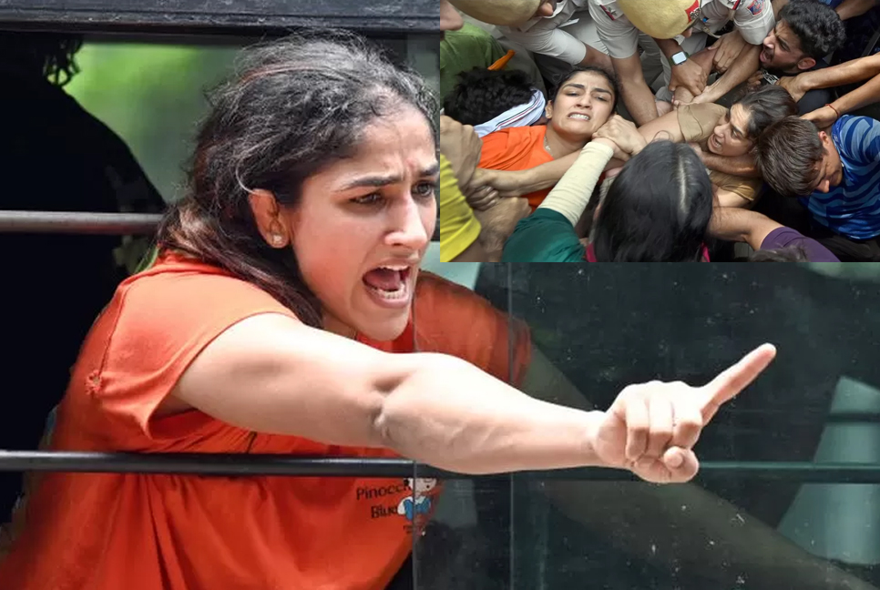 যৌন হয়রানির প্রতিবাদ, রেসলারদের বিরুদ্ধে দাঙ্গার মামলা