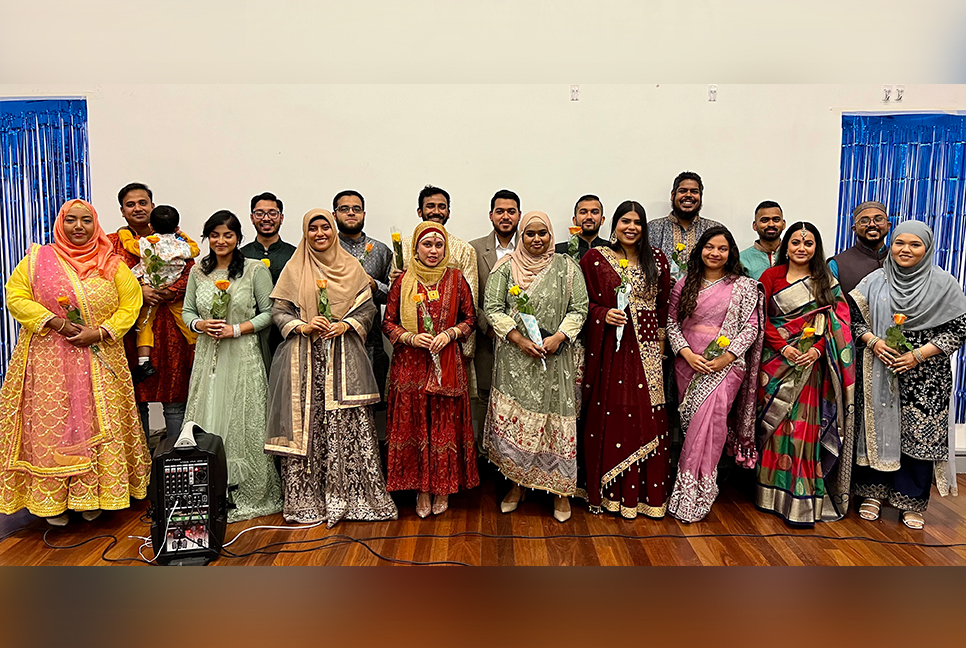 সিডনিতে ঈদ পুনর্মিলনীতে নব দম্পতিদের অভ্যর্থনা