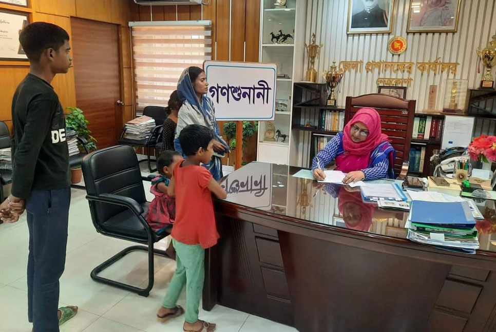 নেত্রকোনায় গণশুনানিতে বাড়ছে সচেতনতা, কমছে সহিংসতা