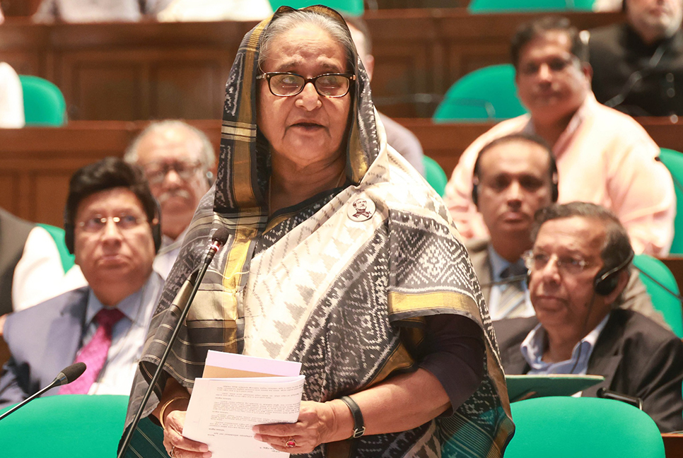 সরকারের পদক্ষেপে নিত্যপণ্যের ঊর্ধ্বগতি রোধ হয়েছে : প্রধানমন্ত্রী

