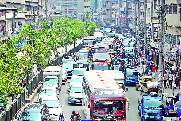 তীব্র যানজট