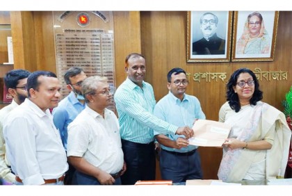 মৌলভীবাজারে ডিপ্লোমা প্রকৌশলীদের মানববন্ধন ও স্মারকলিপি