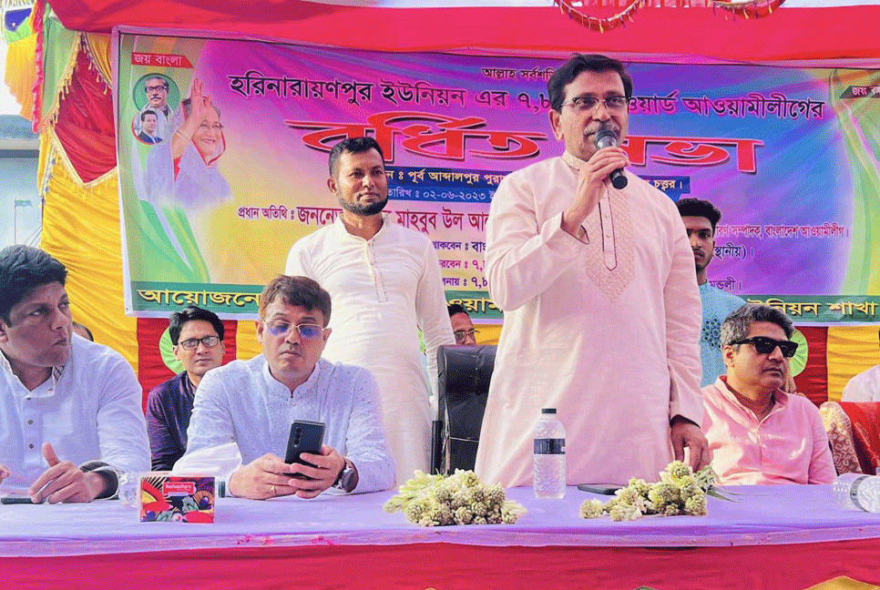 কুষ্টিয়ার উন্নয়ন করাই আমার মূল লক্ষ্য : হানিফ