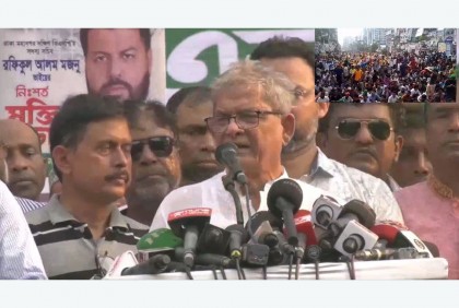 নির্বাচনে ফাঁকা মাঠে গোল দিতে চায় আওয়ামী লীগ : মির্জা ফখরুল

