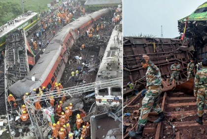 ভারতে ভয়াবহ রেল দুর্ঘটনা, নিহতের সংখ্যা বেড়ে ২৮৮