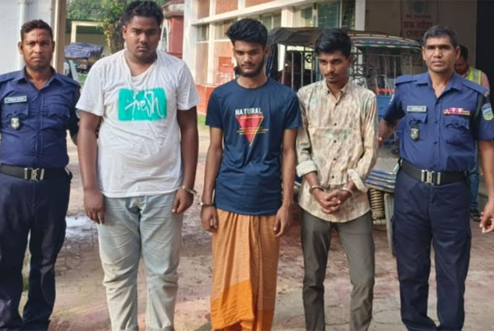 ফুলপুরে ককটেলসহ আটক ৩ 