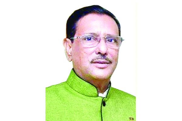 মিথ্যাচার বিএনপির একমাত্র সম্বল : ওবায়দুল কাদের