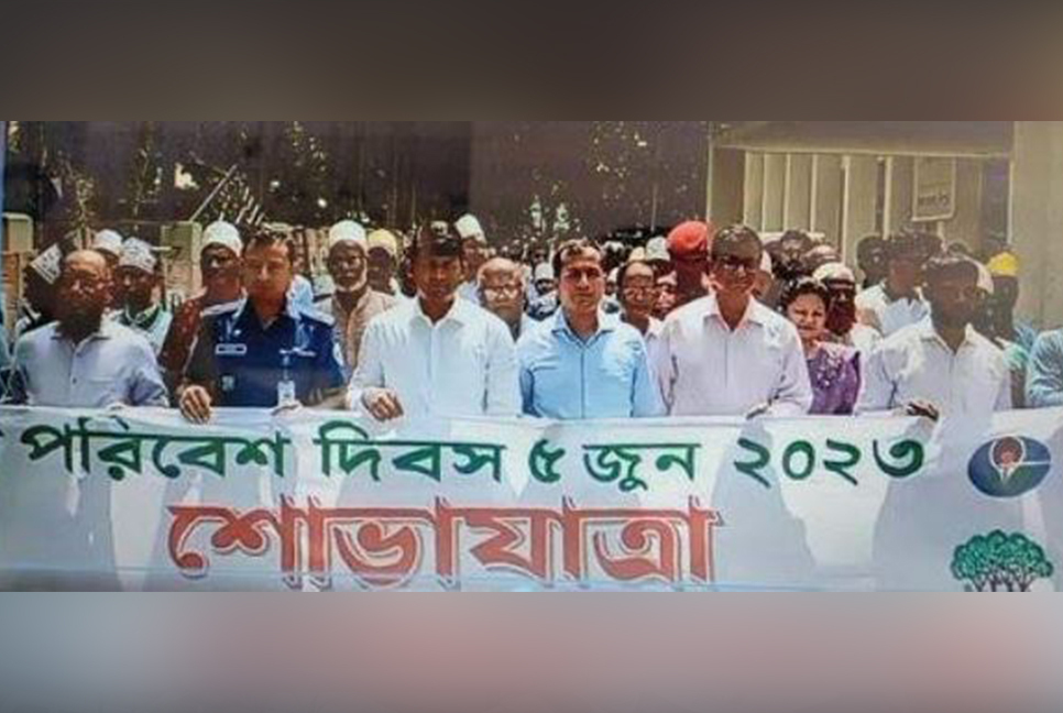 চাঁদপুরে বিশ্ব পরিবেশ দিবসে আলোচনা সভা ও র‌্যালি