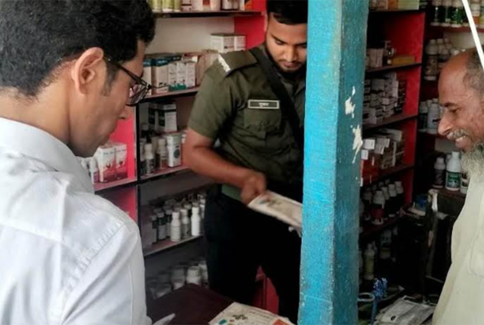 ফরিদপুরে ভ্রাম্যমাণ আদালতের অভিযানে জরিমানা

