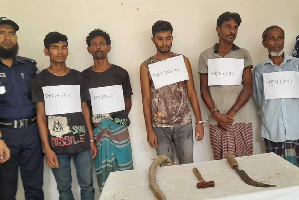 ফরিদপুরে রাজমিস্ত্রীকে কুপিয়ে হত্যা: ছাত্রলীগের বহিষ্কৃত নেতাসহ গ্রেফতার ৫