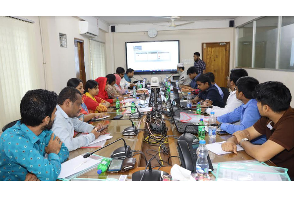 বিডিইউতে আউটকাম বেইজড কারিকুলাম ডিজাইন বিষয়ক প্রশিক্ষণ অনুষ্ঠিত