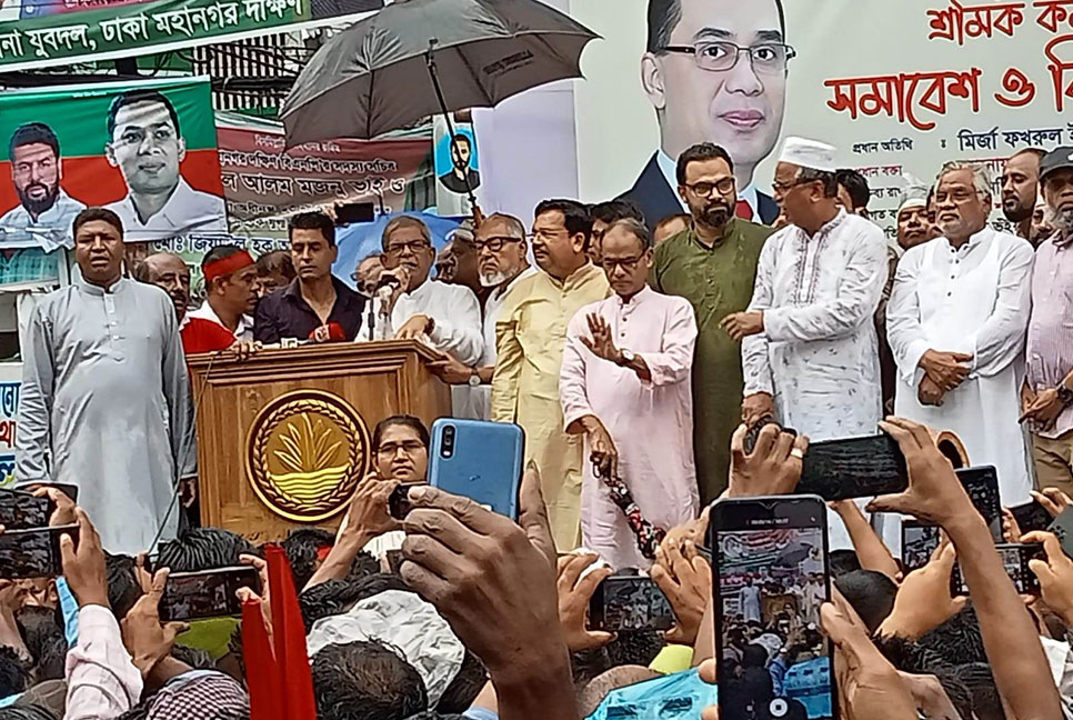 তত্ত্বাবধায়ক ব্যবস্থা ছাড়া কোনো নির্বাচন হবে না : মির্জা ফখরুল