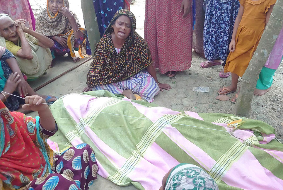 বাড়ির নিরাপত্তার বৈদ্যুতিক তারে জড়িয়ে শ্রমিকের মুত্যু
