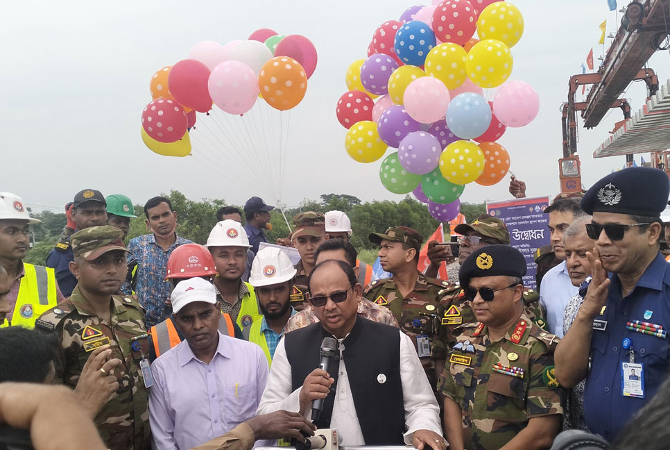 আগামী বছরের জুনে পদ্মাসেতু হয়ে ঢাকা-যশোর ট্রেন চলবে: রেলমন্ত্রী 
