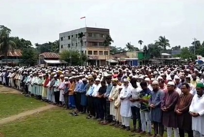 ইউএনও আল-আমিনের দাফন সম্পন্ন