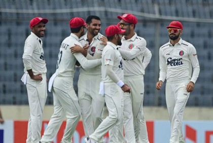 ক্যারিয়ারের প্রথম বলেই উইকেট পেলেন মাসুদ