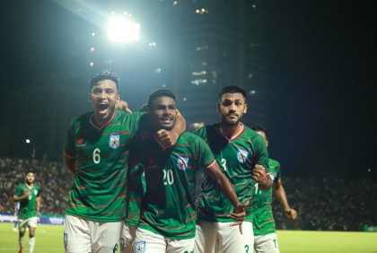 কম্বোডিয়াকে হারাল বাংলাদেশ

