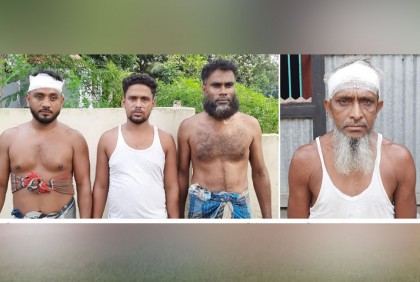 ডাকাত ধরতে গিয়ে আহত গ্রামবাসী