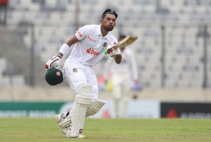 দ্বিতীয় ইনিংসেও সেঞ্চুরি শান্তর