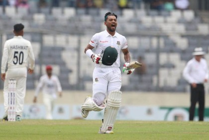 আফগান শিবিরে অস্বস্তি; লিডের পাহাড় বানিয়ে লাঞ্চ বিরতিতে বাংলাদেশ