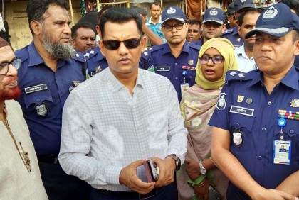 বগুড়ায় ঈদ উপলক্ষে যানজট নিরসনে মাঠে নেমেছে জেলা প্রশাসন