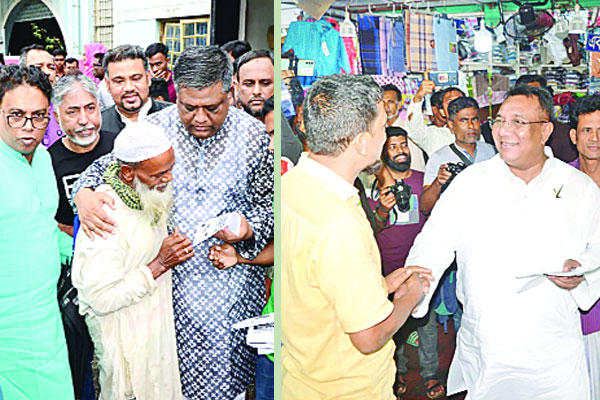 প্রচারণায় জলাবদ্ধতা ইস্যু সমাধানে নানা প্রতিশ্রুতি