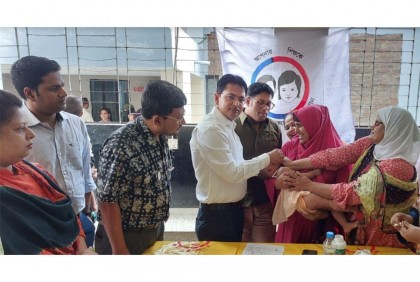 ভালুকায় শিশুদের খাওয়ানো হলো ভিটামিন এ প্লাস ক্যাপসুল