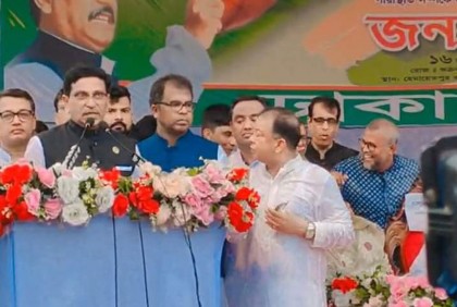 বঙ্গবন্ধুর ম্যুরাল ভাঙচুরের ঘটনায় বিএনপিকে জাতির কাছে ক্ষমা চাইতে হবে: হানিফ