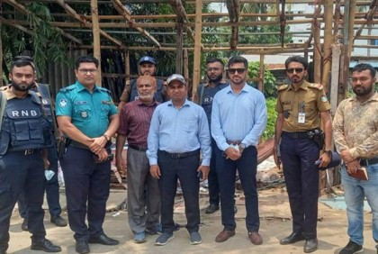 চট্টগ্রামে রেওলওয়ের অভিযানে ৫ কোটি টাকার জায়গা উদ্ধার