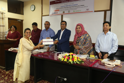 বারিতে প্রশিক্ষক প্রশিক্ষণের সমাপনী অনুষ্ঠান 