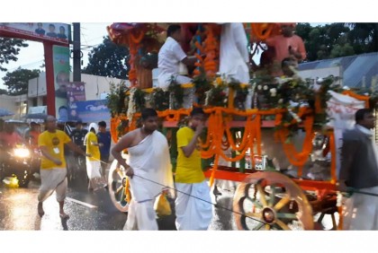 শরীয়তপুরে রথযাত্রা অনুষ্ঠিত
