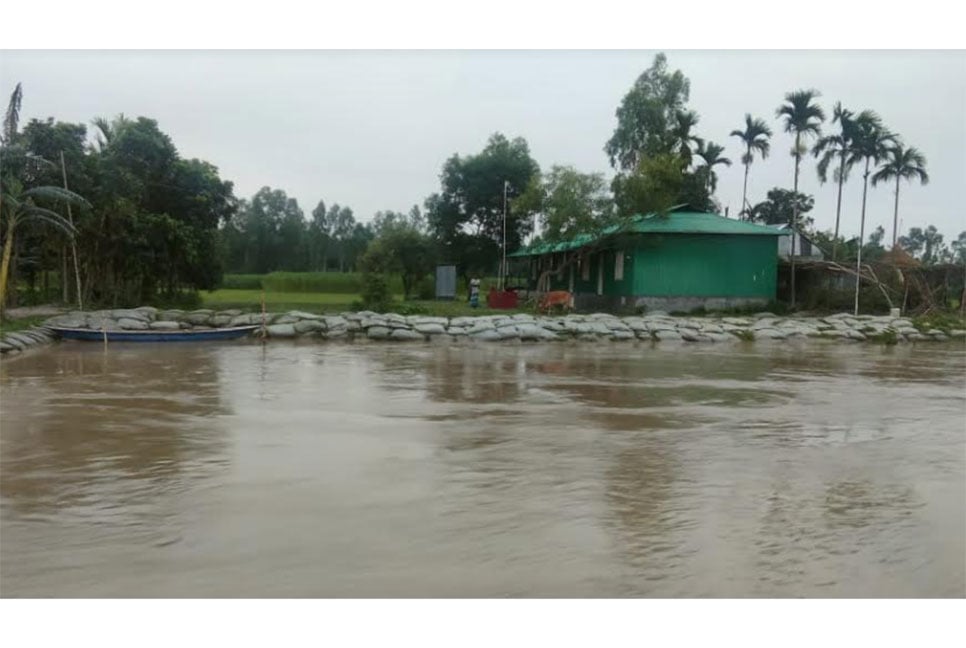 কুড়িগ্রামে নিম্নাঞ্চল প্লাবিত