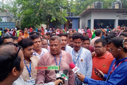 ইভিএমে ধীর গতিতে অসন্তোষ জাপা’র মেয়র প্রার্থী স্বপনের