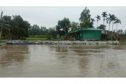 কুড়িগ্রামে নিম্নাঞ্চল প্লাবিত