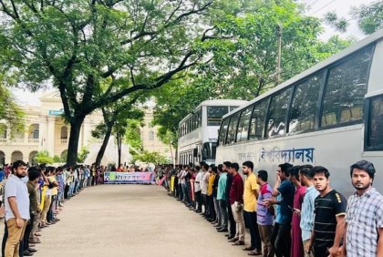 জবির নতুন ক্যাম্পাসে পুলিশ ফাঁড়ি নির্মাণসহ সাত দফা দাবি