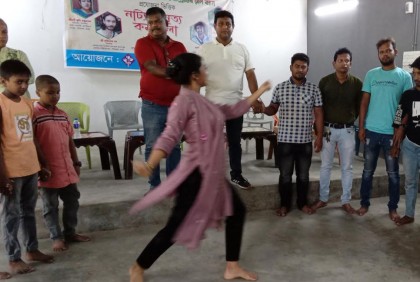 ঝিনাইদহে পাঁচ দিনব্যাপী নাট্য ও নৃত্য কর্মশালা শুরু


