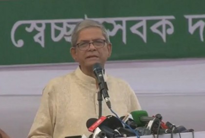 নির্দলীয় সরকার ছাড়া আর কোনো নির্বাচন নয় : মির্জা ফখরুল

