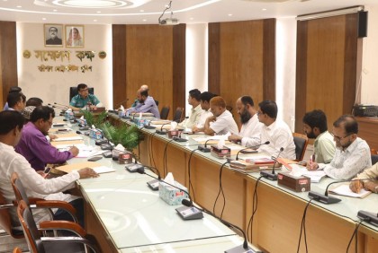 বিএমপির সড়ক নিরাপত্তা ও পরিবহন কমিটির যৌথ সভা 