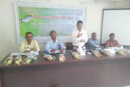 ক্ষুদ্র উদ্যোগে মৎস্য পণ্য প্রক্রিয়াজাতকরণ বিষয়ক কর্মশালা অনুষ্ঠিত