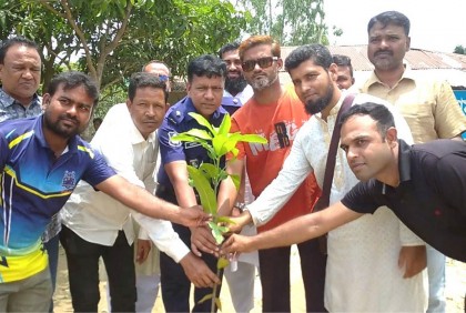 জয়পুরহাটে বৃক্ষরোপণ কর্মসূচি