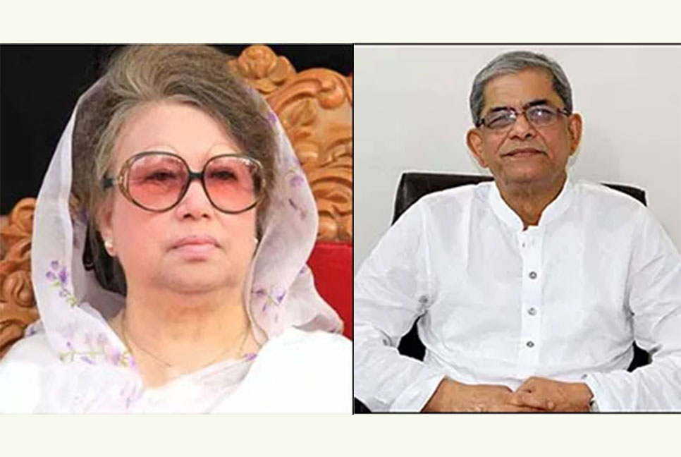 খালেদা জিয়ার সঙ্গে মির্জা ফখরুলের সাক্ষাৎ